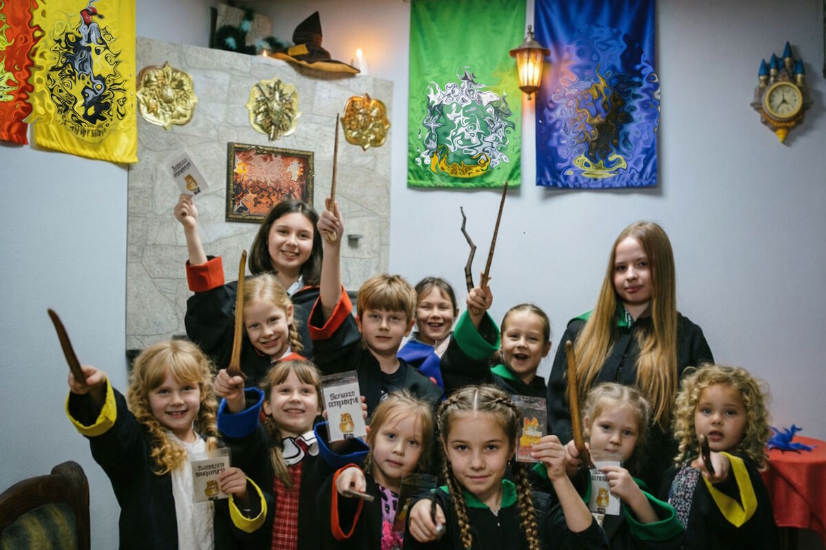 Фотография квеста-анимации Школа магии от компании Оляпка (Фото 4)